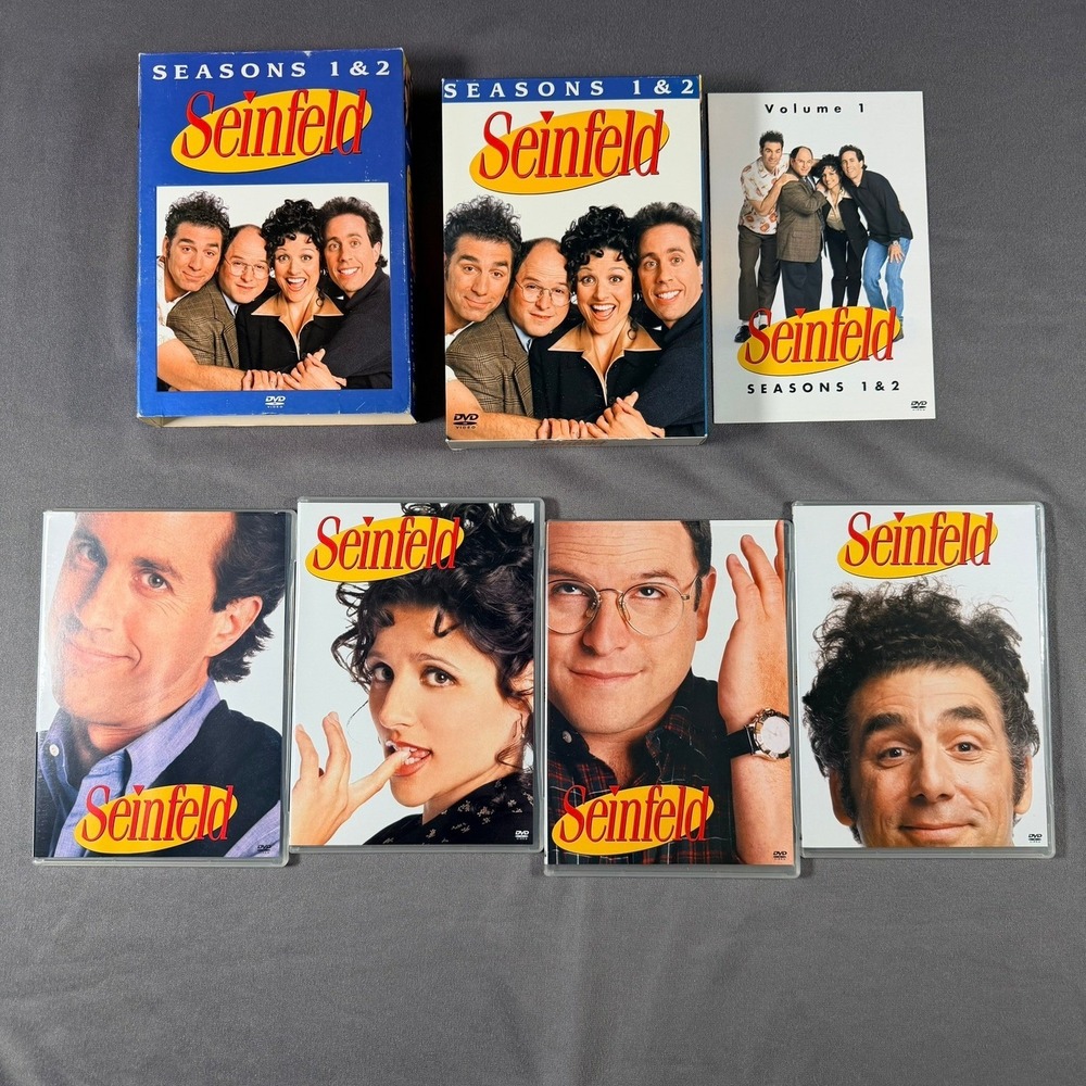 Seinfeld Seasons 1 2 3 DVD Multi Blue Box Set Comedy TV Show Collection - Picture 2 of 9